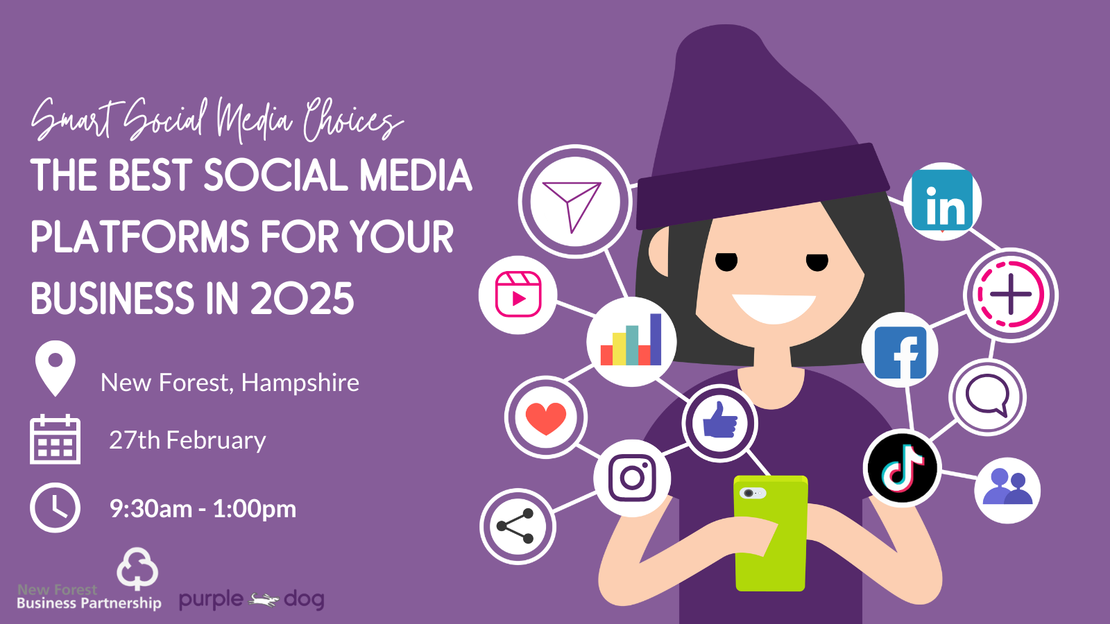 Picking the Best Social Media Platforms for your Business in 2025